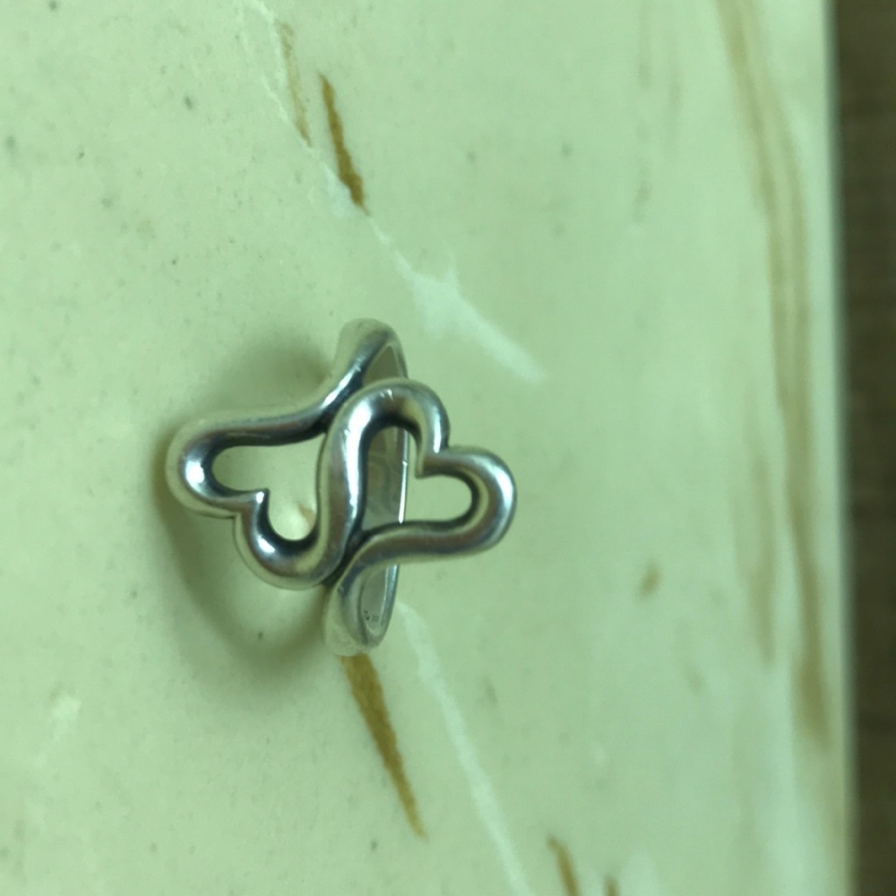 James Avery heart to heart ring